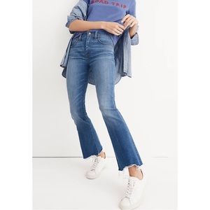 Madewell Cali Demi-Boot Jeans: Destructed-Hem Edition